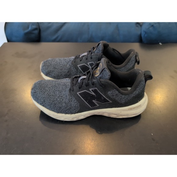 New Balance SPT V4 Fresh Foam Women's 8.5 Black/Gray - Picture 1 of 5